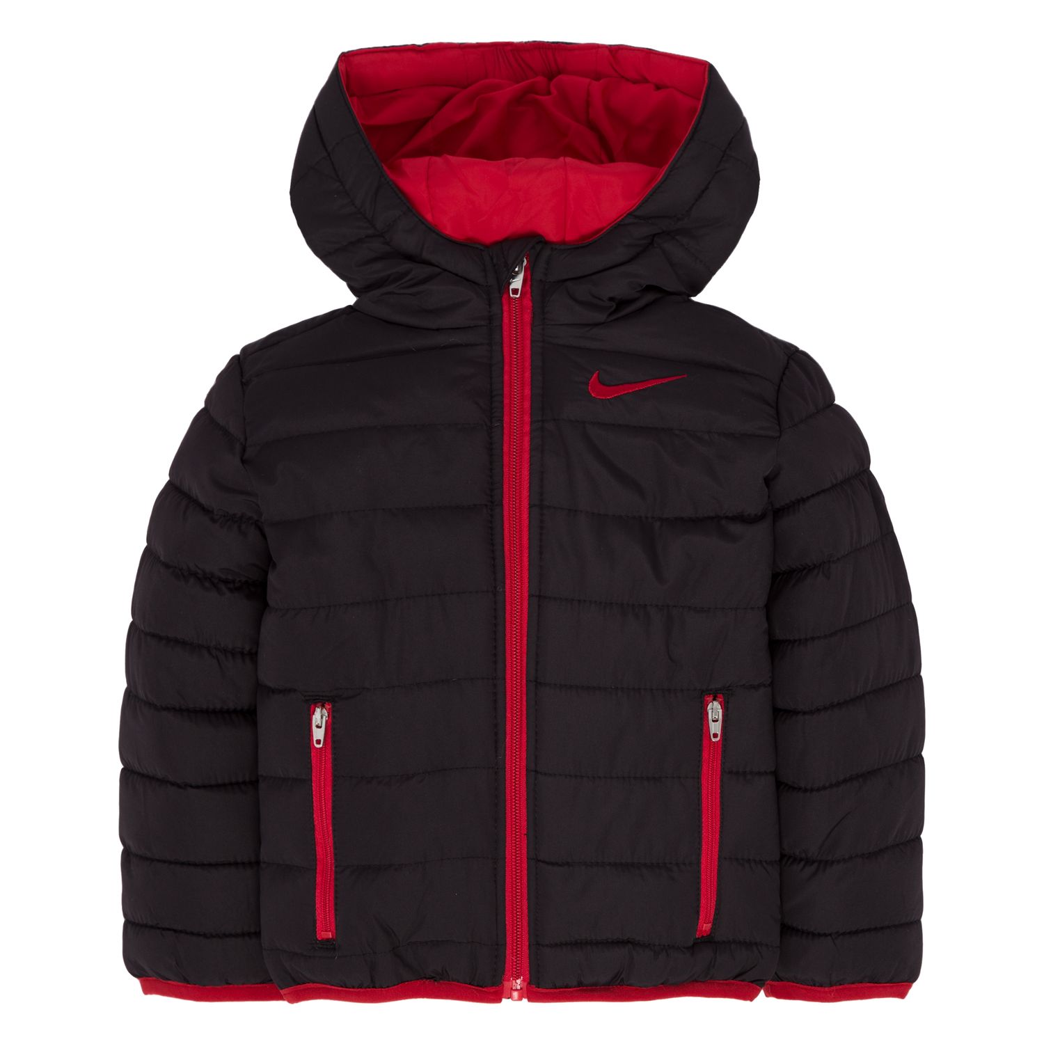 red nike jacket boys