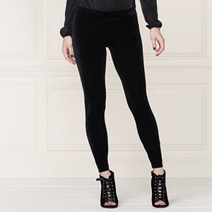 LC Lauren Conrad Runway Collection Velvet Leggings - Women's