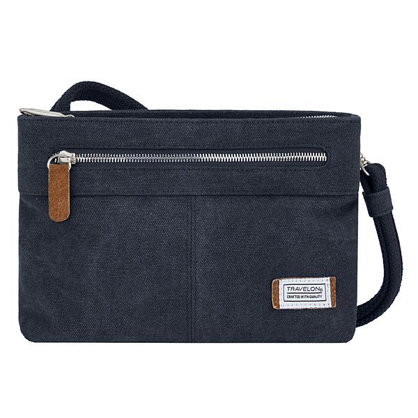 Travelon Anti-Theft Heritage Crossbody Bag - Indigo