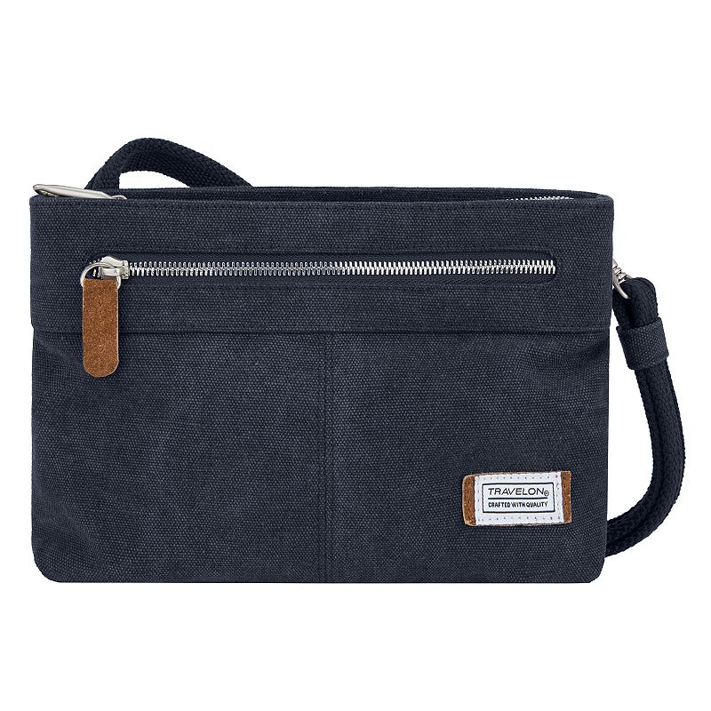 Travelon Anti-Theft Heritage Crossbody Bag, Blue
