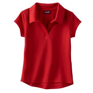 Girls 4-16 & Plus Size Chaps Short Sleeve Performance Polo Shirt