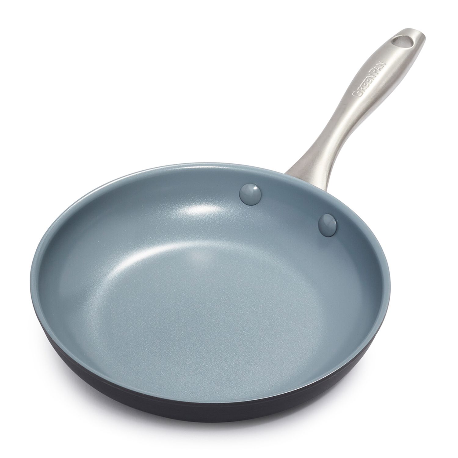 Oster Luneta 8 Inch Aluminum Nonstick Frying Pan in Blue