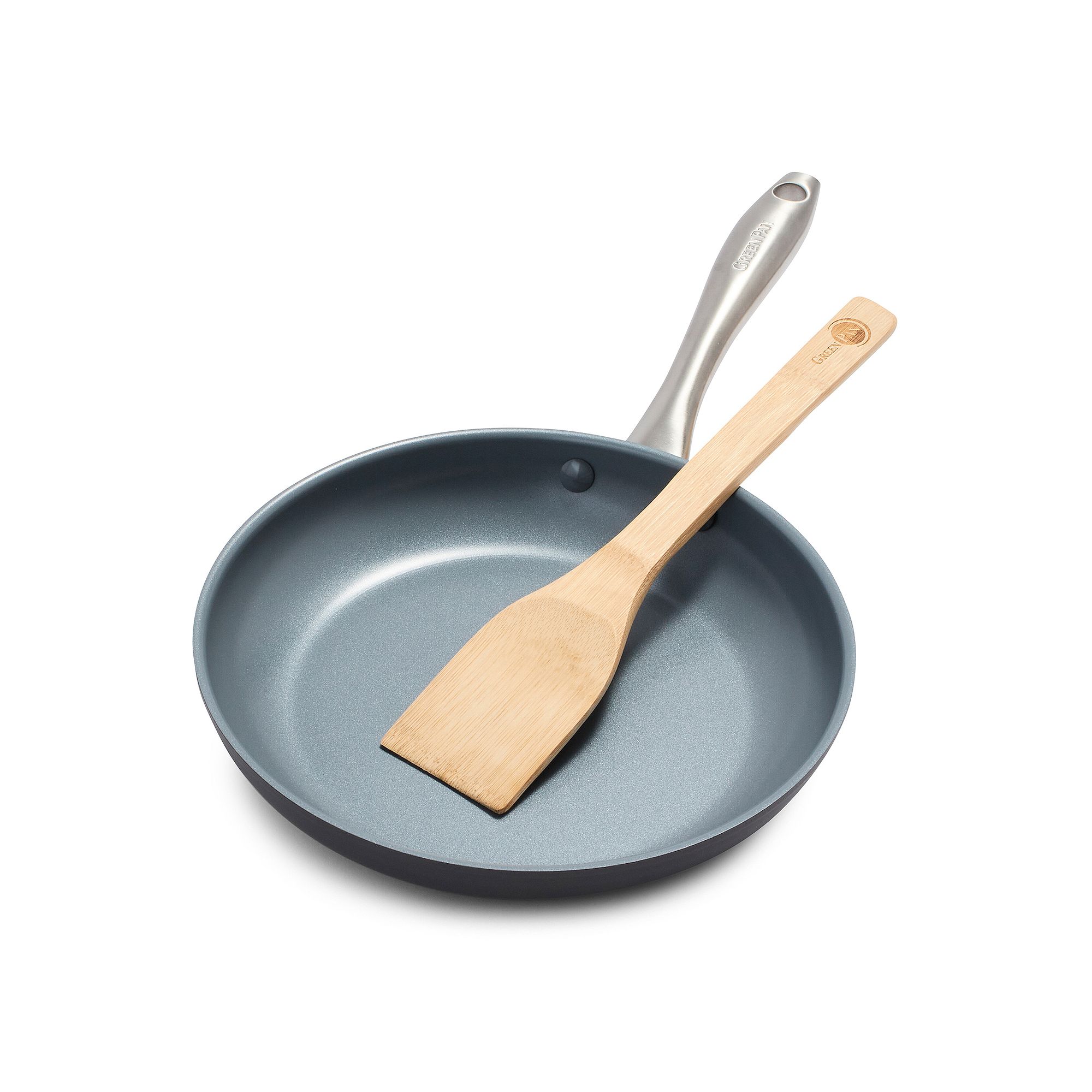 GreenPan Lima 10-in. Ceramic Nonstick Frypan, Gray