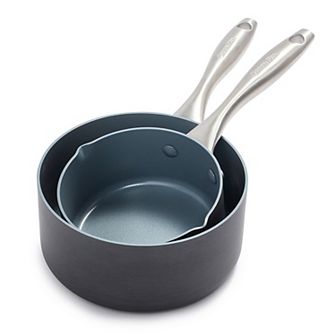 GreenPan Lima 2 pc Ceramic Nonstick Saucepan Set