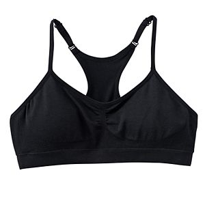 Girls 7-16 Maidenform Seamless Ruched Racerback Bra