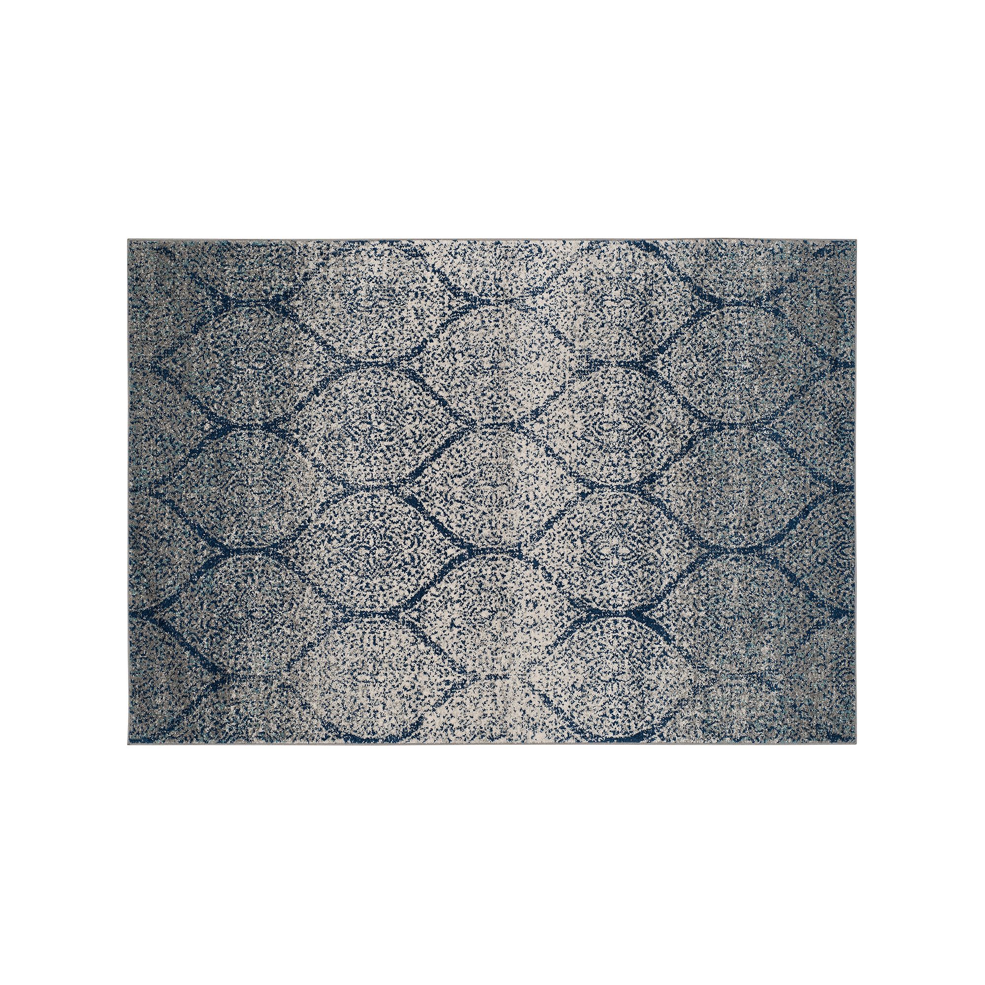 Safavieh Madison Diamond Trellis Rug, Navy Silver
