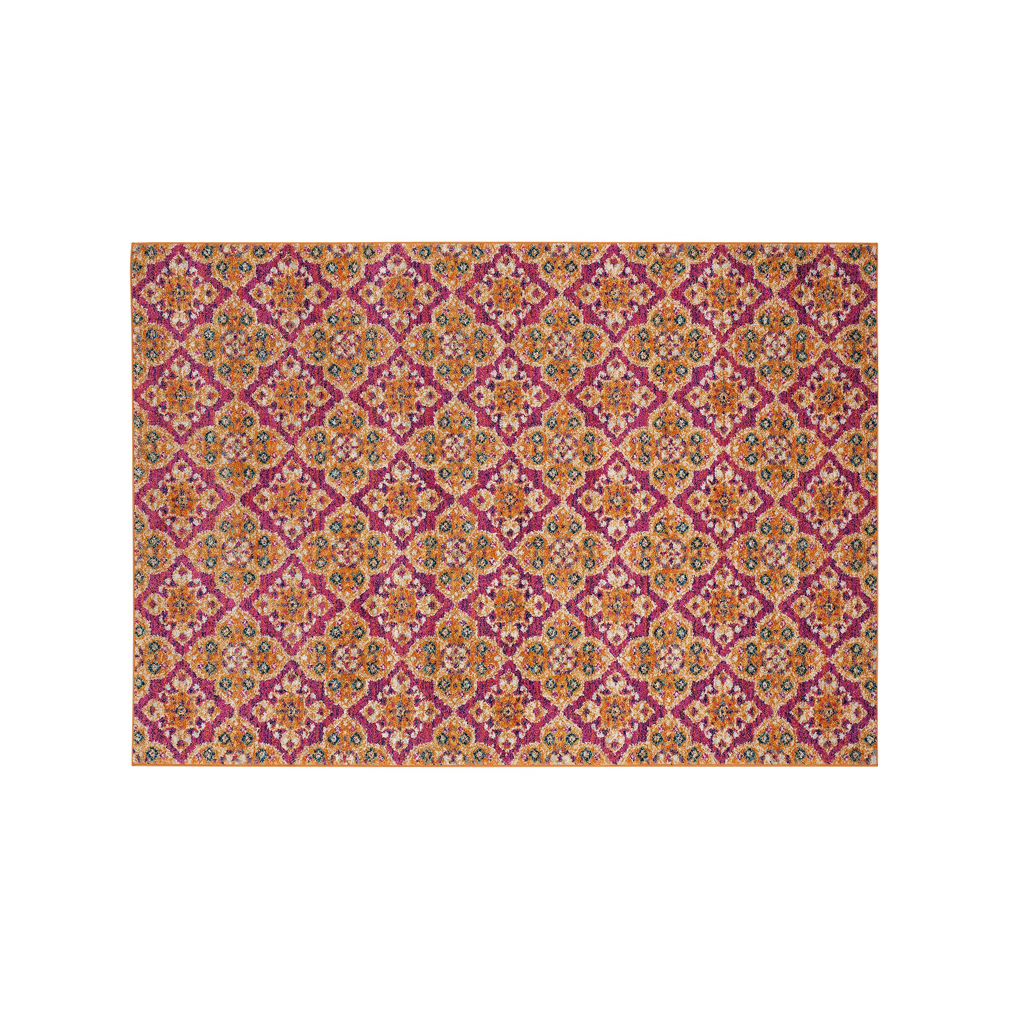 Safavieh Madison Clover Medallion Rug, Pink Gold