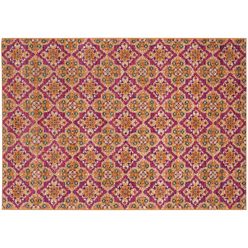 Safavieh Madison Clover Medallion Rug, Multicolor, 8X10 Ft