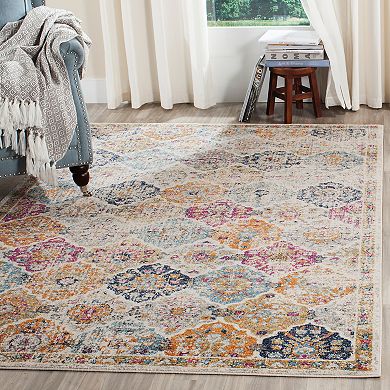 Safavieh Madison Panel Kirman Medallion Rug