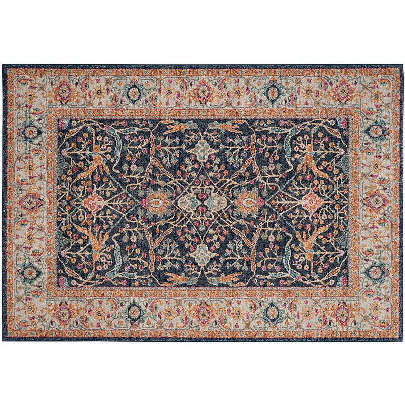 Safavieh Madison Heriz Framed Floral Rug, Multicolor, 8X10 Ft