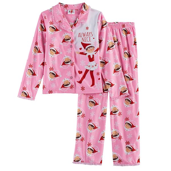 Girls elf on the shelf pajamas new arrivals