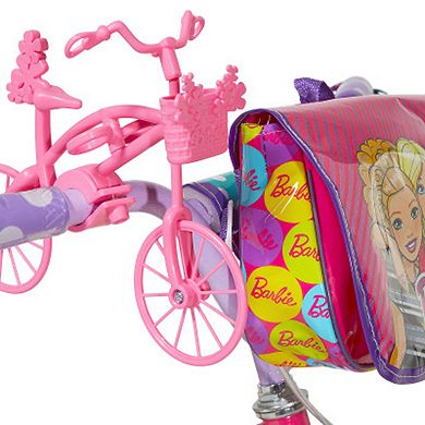 Barbie 16-Inch Girls' Bike with Training Wheels