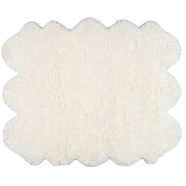 nuLOOM Sexto Pelt Faux Sheepskin Solid Shag Rug 4'9'' x 6'