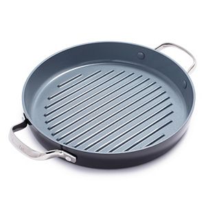 GreenPan Valencia Pro  11-in. Ceramic Nonstick Grill Pan