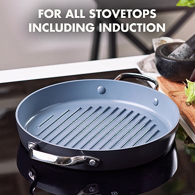 GreenPan Valencia Pro 11-in. Ceramic Nonstick Grill Pan
