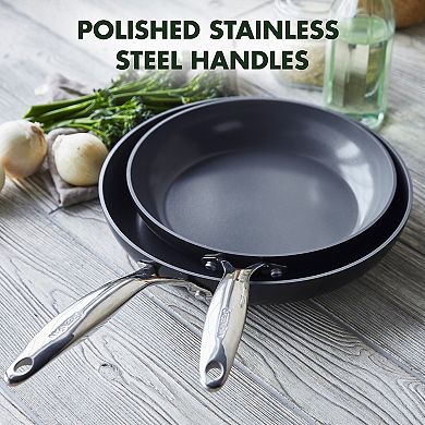 GreenPan Valencia Pro Ceramic Nonstick Frypan Set