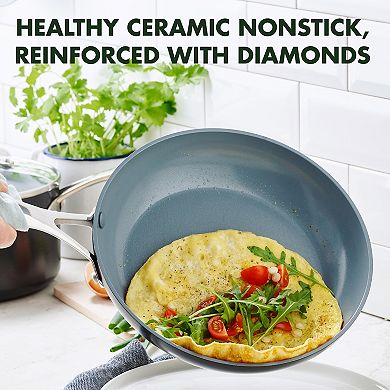 GreenPan Valencia Pro Ceramic Nonstick Frypan Set