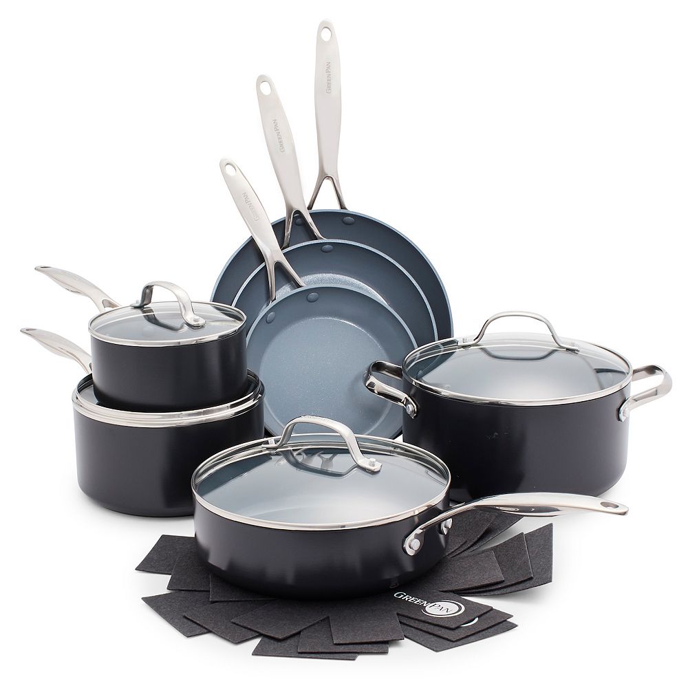 GreenPan Valencia Pro 11-pc. Ceramic Nonstick Cookware Set