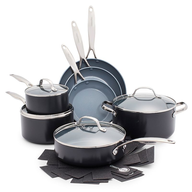 GreenPan Valencia Pro Ceramic Non-Stick 11-Pc. Cookware Set