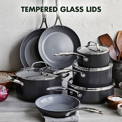 GreenPan Valencia Pro 11-pc. Ceramic Nonstick Cookware Set