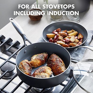 GreenPan Valencia Pro 11-pc. Ceramic Nonstick Cookware Set