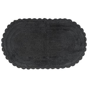 Madison Park Notting Hill Solid Crochet Bath Rug