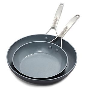 GreenPan Paris Pro 10-in. & 12-in. Ceramic Nonstick Frypan Set