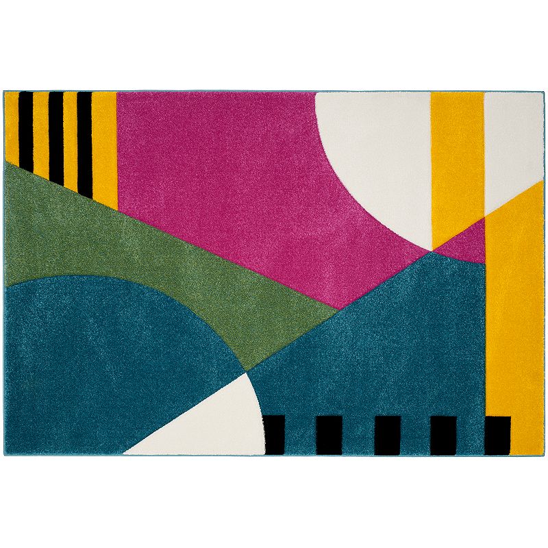 Safavieh Hollywood Hepburn Geometric Rug, Multicolor, 6.5X9 Ft