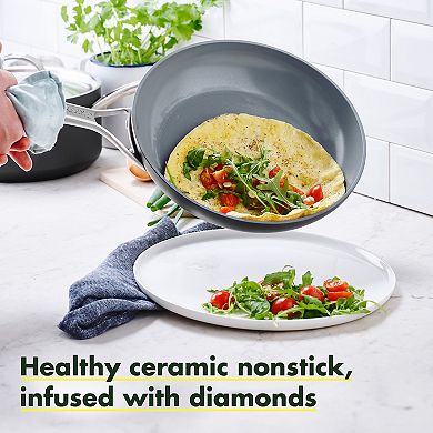 GreenPan Paris Pro 11-pc. Ceramic Nonstick Cookware Set