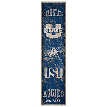 Utah State Aggies Heritage Banner Wall Art