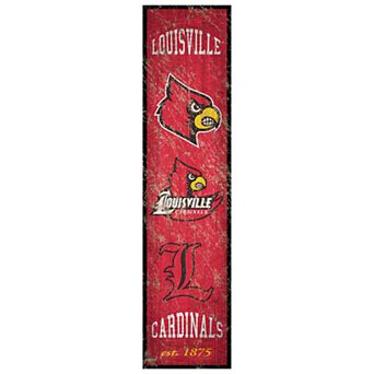 Louisville Cardinals Heritage Banner Wall Art