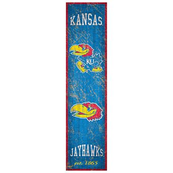 Kansas Jayhawks Heritage Banner Wall Art
