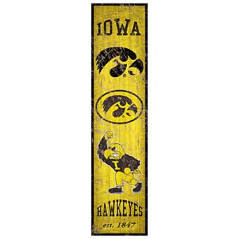 Iowa Hawkeyes Heritage Banner Wall Art