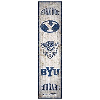 BYU Cougars Heritage Banner Wall Art