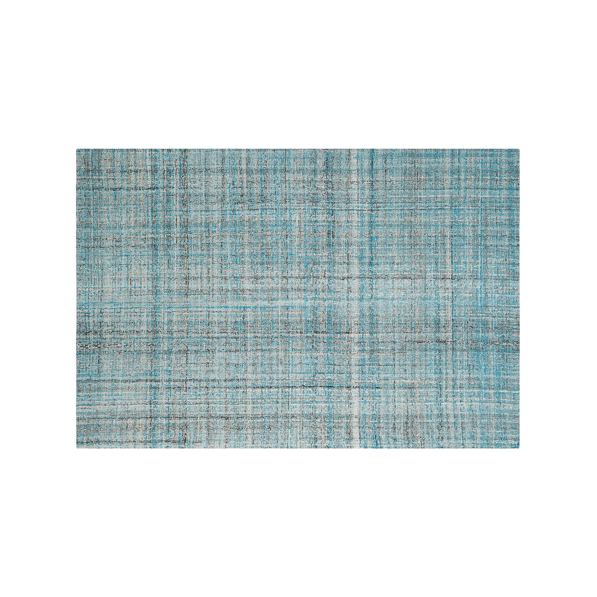 Safavieh Abstract Nubby Texture Striped Wool Blend Rug, Blue Team