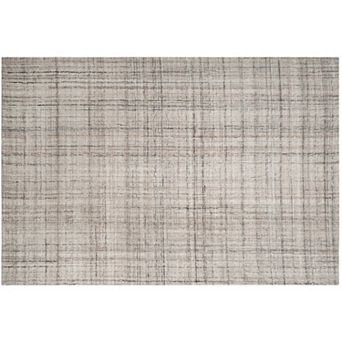 Safavieh Abstract Nubby Texture Striped Wool Blend Rug