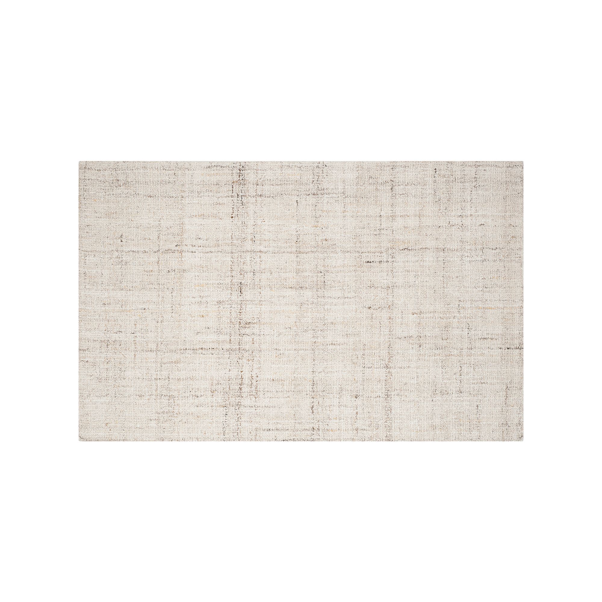Safavieh Abstract Nubby Texture Striped Wool Blend Rug, Ivory Beige
