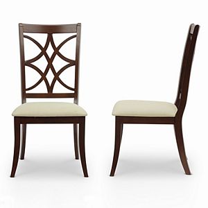Baxton Studio Glenview Dining Chair 2-piece Set