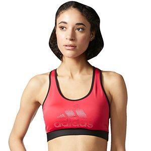 adidas Bras: Tech Fit Branded Low-Impact Sports Bra