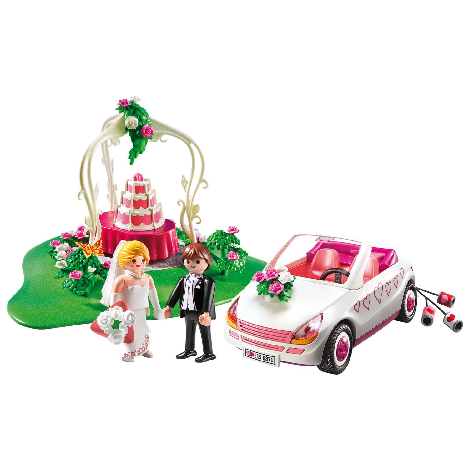 playmobil wedding car