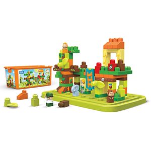 Mega Bloks 88-pc. Jungle Adventures Tub Town