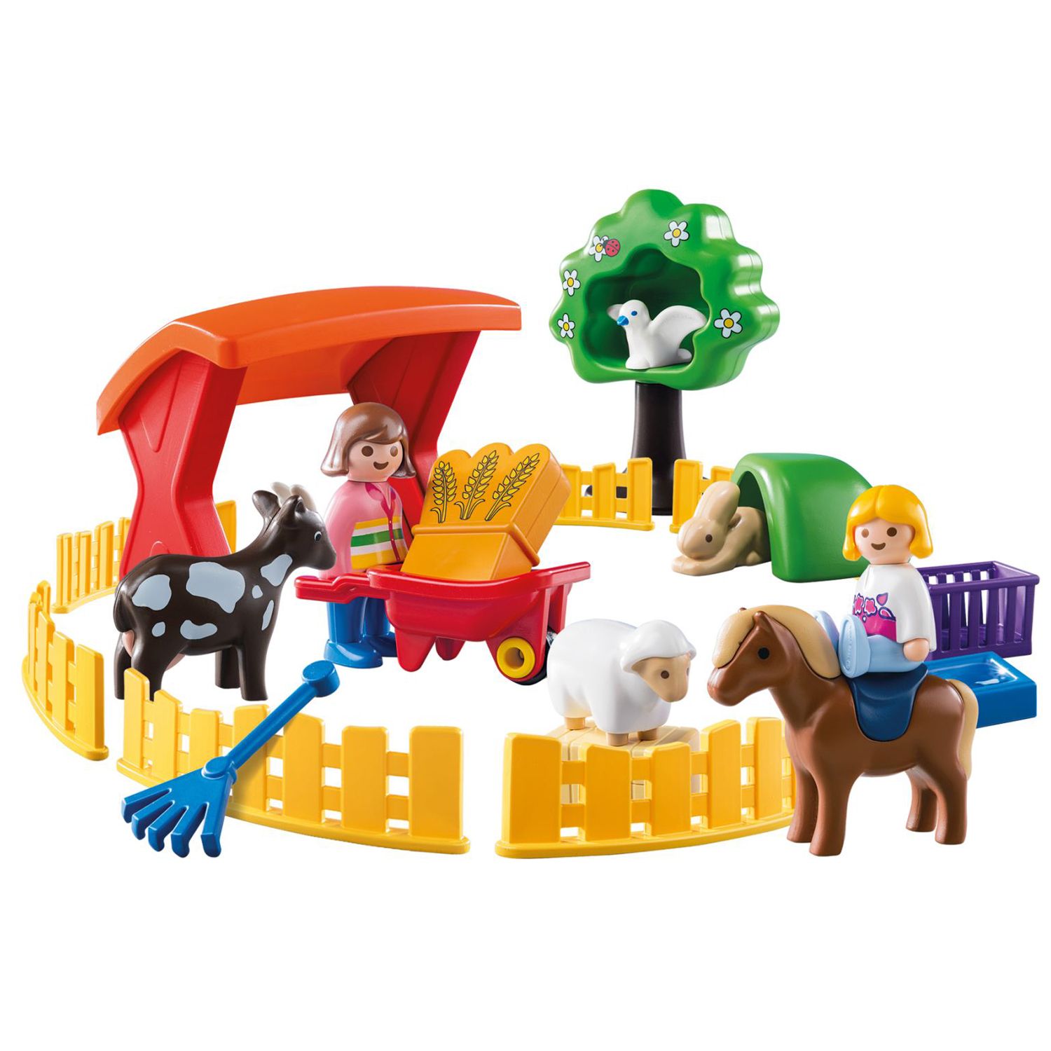 playmobil petting zoo