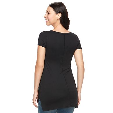 Maternity a:glow Graphic Tunic Tee