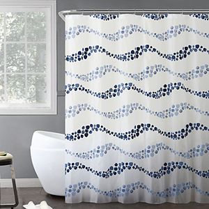 VCNY 14-piece Blue Dot Wave Bath Set