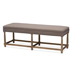 Baxton Studio Nathan Contemporary Bench