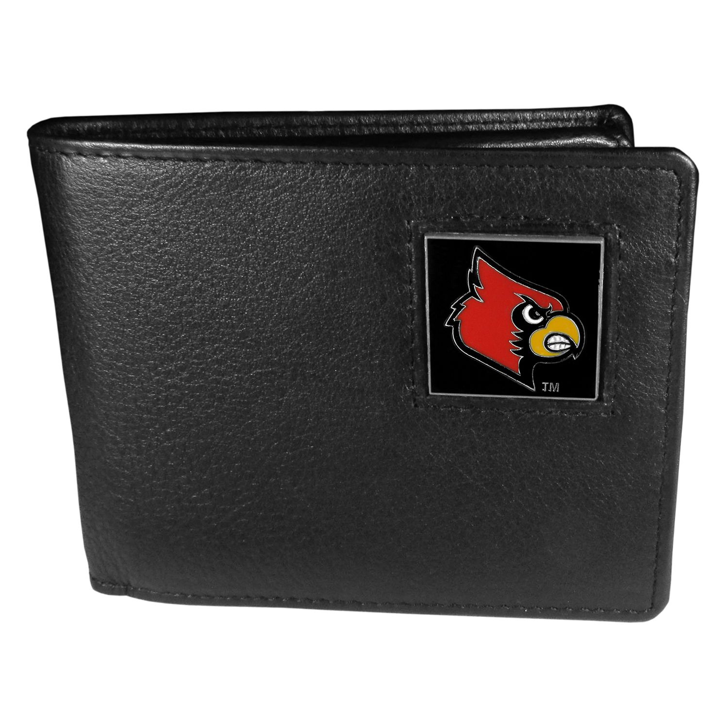 Minnesota MLB Twins Embroidered Black Leather Bi-fold Wallet