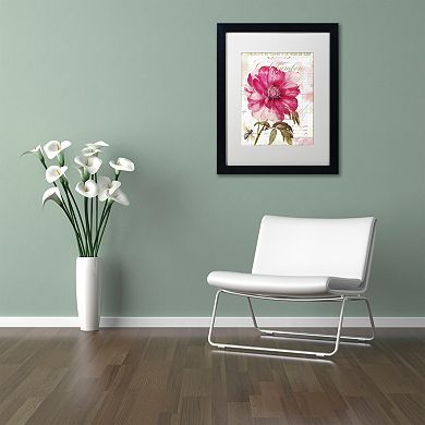 Trademark Fine Art Lepink With Bee Black Framed Wall Art