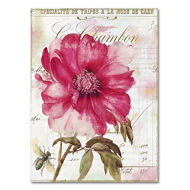 Trademark Fine Art Lepink With Bee Canvas Wall Art