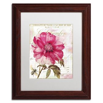 Trademark Fine Art Lepink With Bee Framed Wall Art