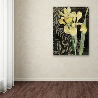 Trademark Fine Art Ode To Yellow Canvas Wall Art